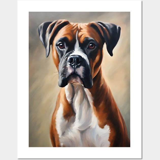 Boxer dog wall decor hotsell